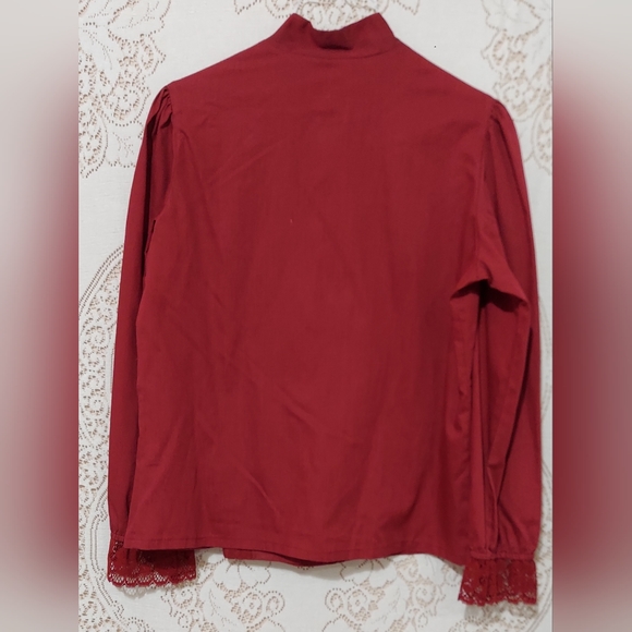 🟡 Little House Creations vintage Shirt Skirt and Sash. Size Large (InvW052) - Picture 3 of 11